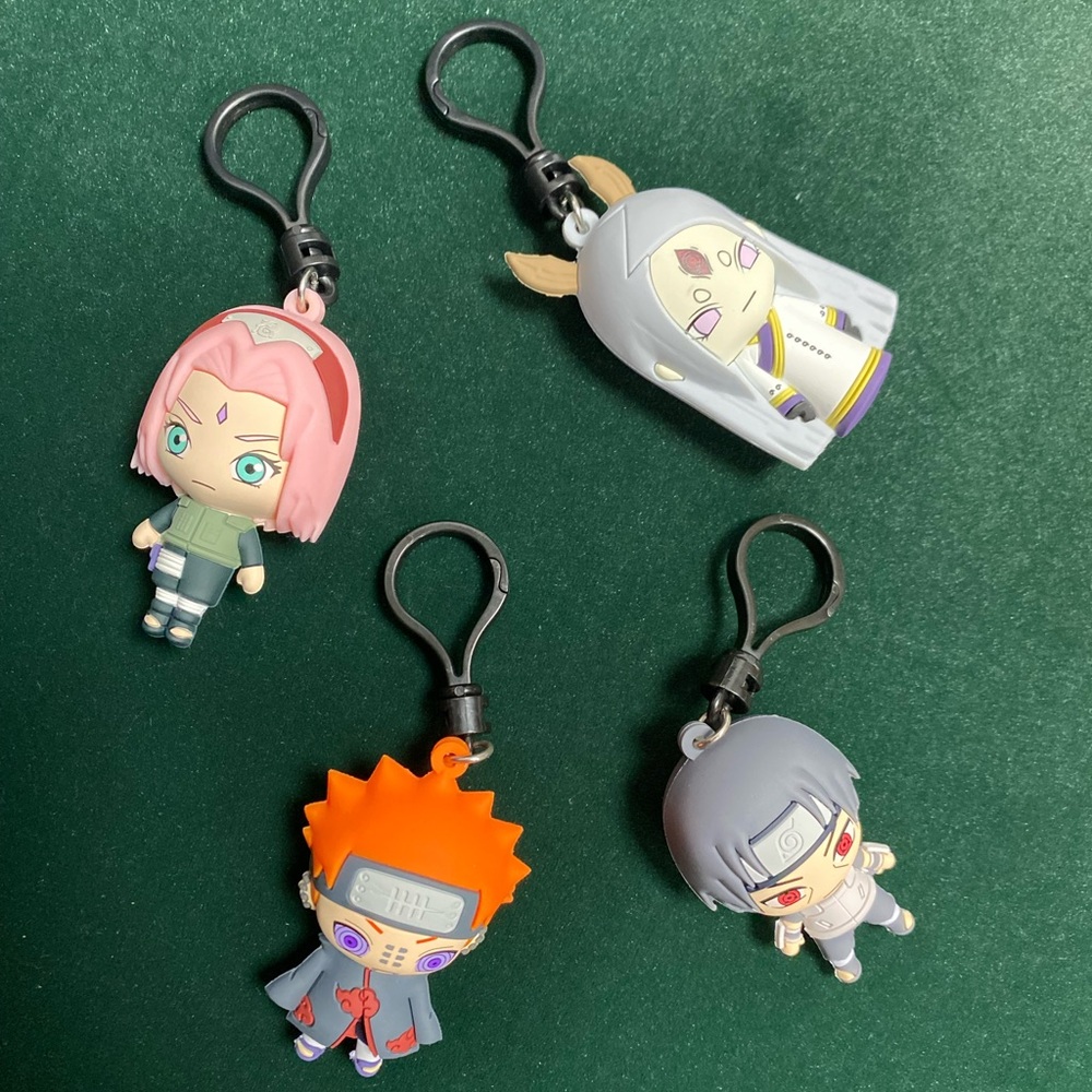 Naruto Shippuden Mixed Blind Bag Figural Bag Clip